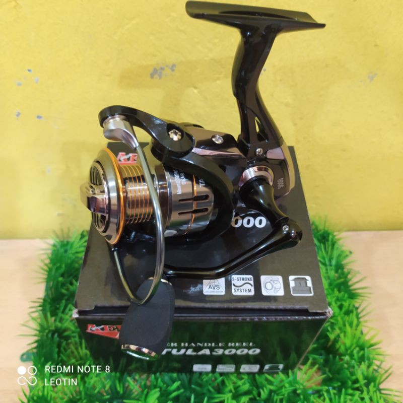 Reel Pancing Aewa Tatula 3000 Power Handle 13+1 Murah