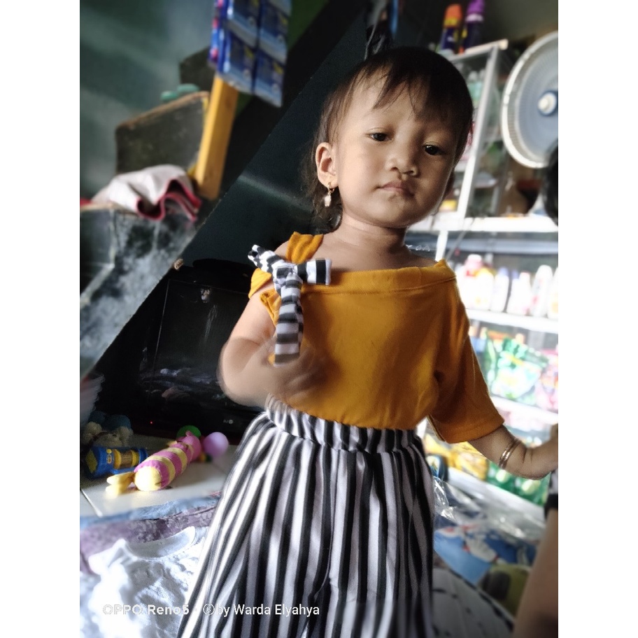 VISION ONLINE [GRATIS ONGKIR BISA COD] SETELAN MONICA//SETELAN BAJU PAKAIAN ANAK BAYI PEREMPUAN CEWEK 1 2 3 4 5 TAHUN LENGAN PENDEK SABRINA KOREAN STYLE MURAH KAOS ATASAN BAYI CEWEK 12 BULAN DAN CELANA KULOT PANJANG MODERN TERBARU KEREN LUCU IMPORT