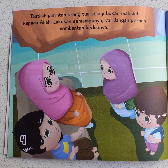 Buku Bacaan Anak-Seri Adab Anak Muslim Full Color LM