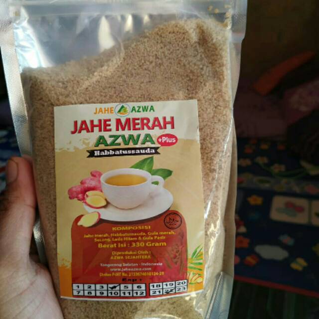

PROMO"Bubuk Jahe Merah Habbatusauda [Harga Promo]