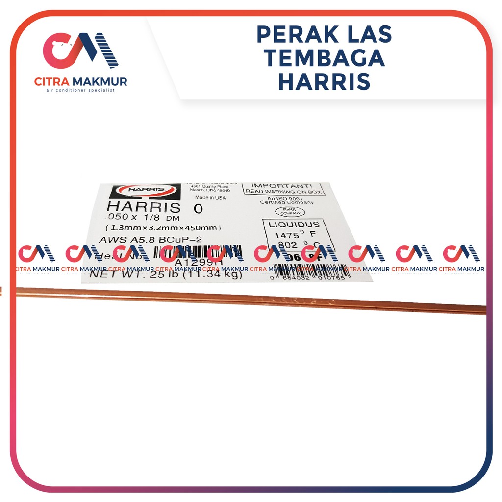 Kawat Perak Las Harris Tembaga Haris Welding BRazing Pipa AC Kulkas