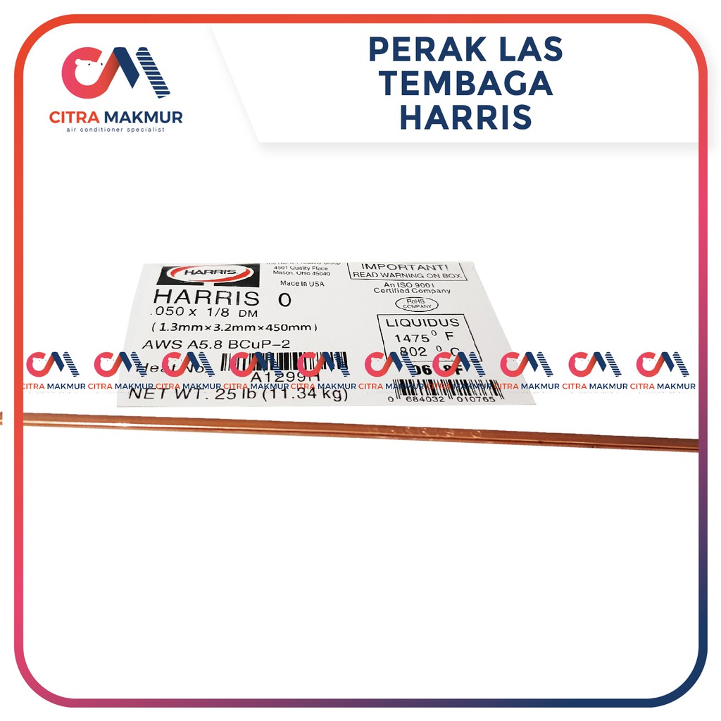 Kawat Perak Las Harris TEmbaga Haris Welding BRazing Pipa AC Kulkas