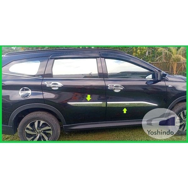 List body Chrome mobil all new Rush | all new Terios