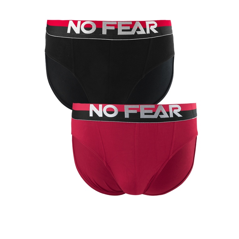 No Fear - Our Distance 1 Boxer Hipster Underwear 2 pcs - Black/Red