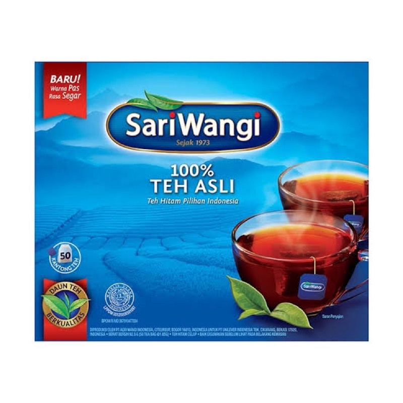 

Teh celup sariwangi isi 50pcs