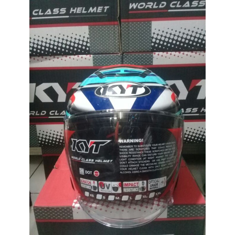 HELM KYT KYOTO MOTIF AQUA(original)