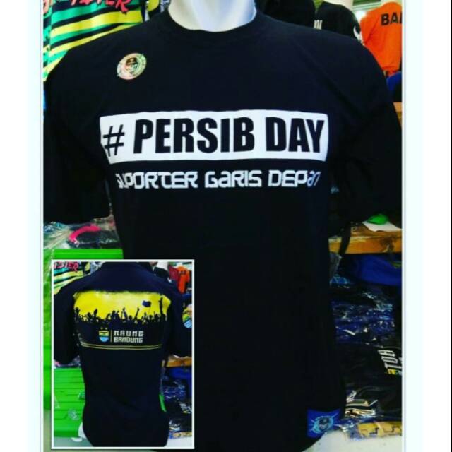 Kaos Persib Day Hitam