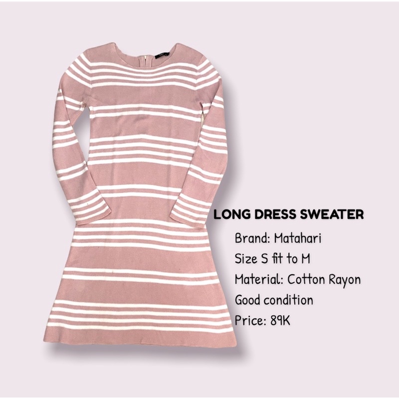 KNIT LONG DRESS (PRELOVED)