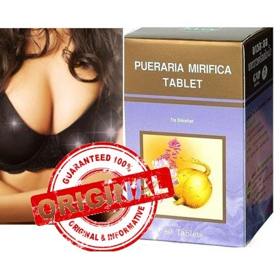 Pueraria Mirifica tablet pembesar besarin dada payudara
