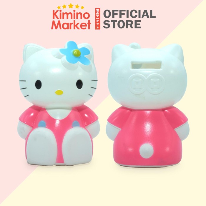 

Celengan Hello Kitty Pink Tabung Plastik Import Uang Logam dan Kertas