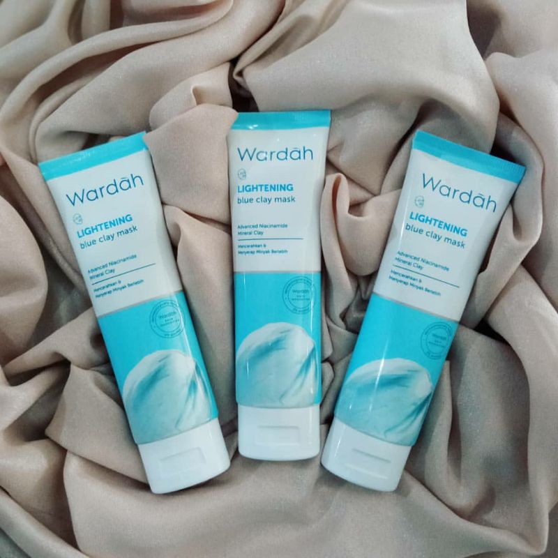 Wardah Lightening Blue Clay Mask