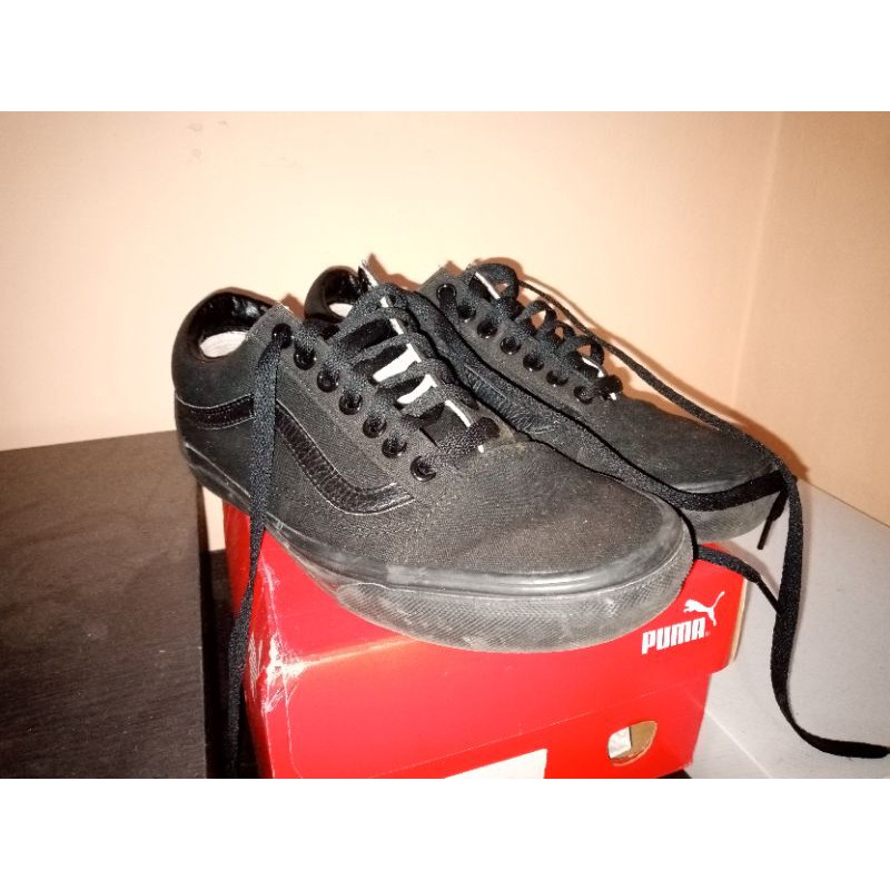 vans oldskool full black original second