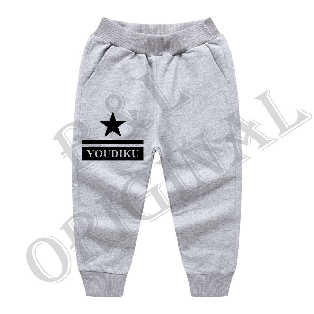 BS/COD/CELANA JOGGER YOUDIKU ANAK ANAK 1-7 TAHUN//REALPIC//GOOD QUALITY