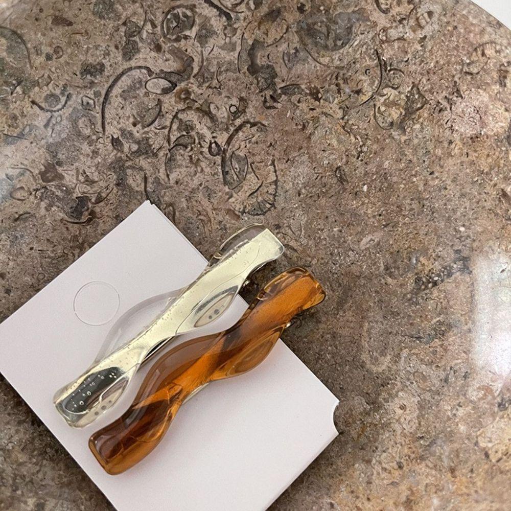 Agustinina Duckbill Klip Resin Fashion Rambut Jewlry Hiasan Kepala Rambut Patah Wanita Jepit