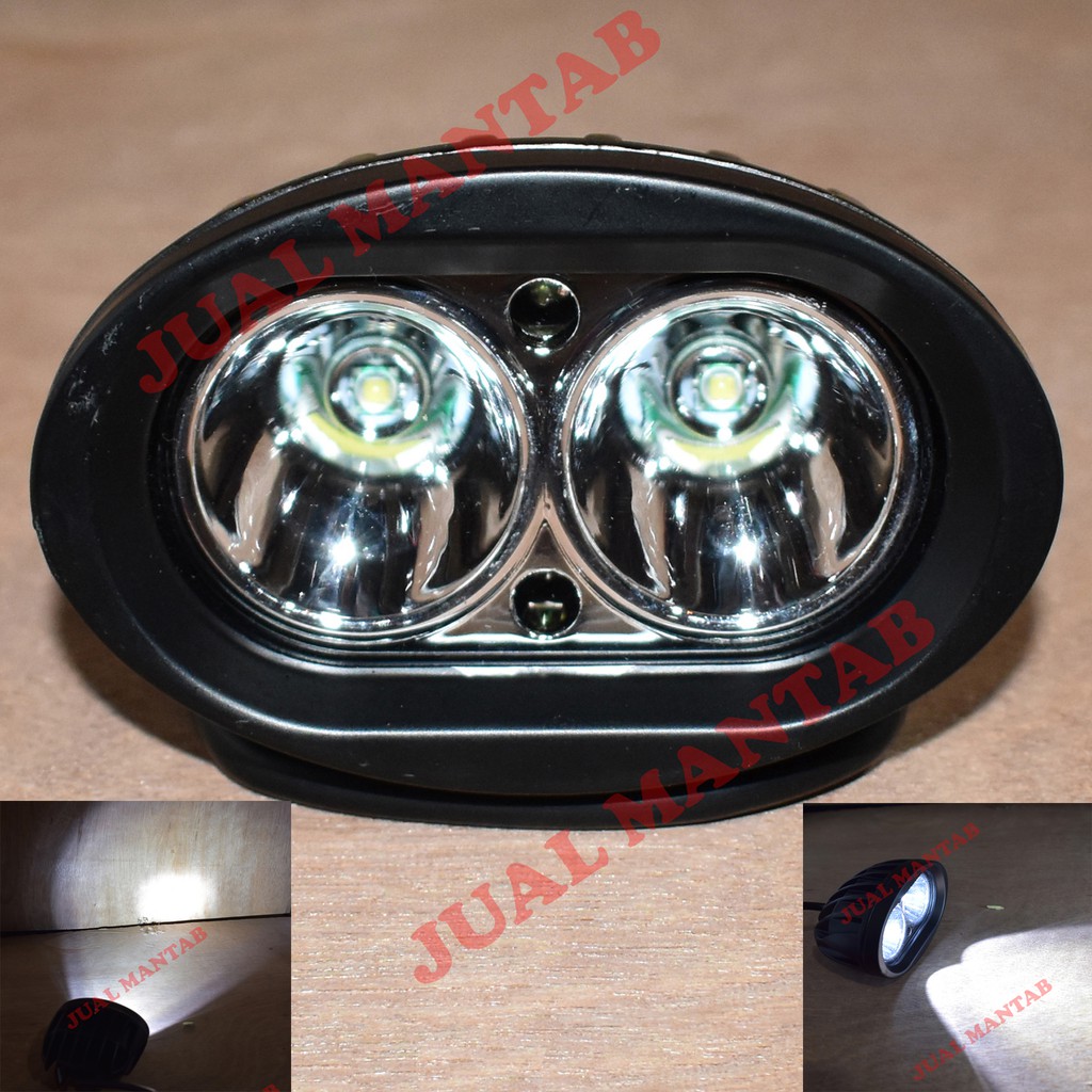 Lampu Tembak Motor Dan Mobil l Lampu Depan Strobo Owl 2 Mata Besar Cahaya Fokus Lensa Kondensor Super Terang Terang Lensa 4D Arus DC 12V Universal Murah