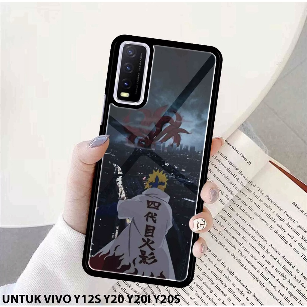 JAYACASE Case Vivo Y12s/ Y20/ Y20i/ Y20s motif fashion gambar anime narut0 002 art theme unik keren 