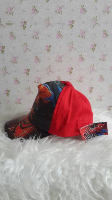 Topi Anak Cowok Spiderman Avengers Marvel