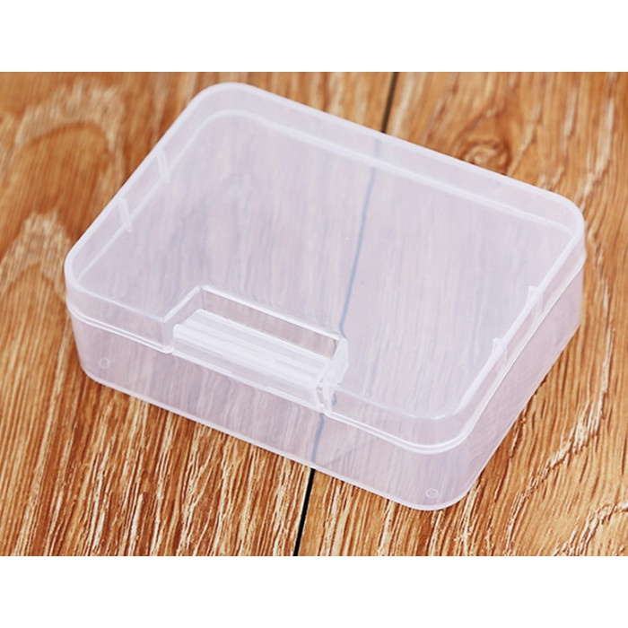 

Kotak Serbaguna / Kotak Penyimpanan Plastik Transparan 9x7x3 cm