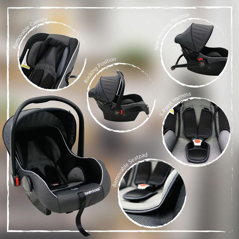 Promo Carseat Car seat Carrier Baby Does CH 402 Saffe 1.0 2.0 babydoes Makassar