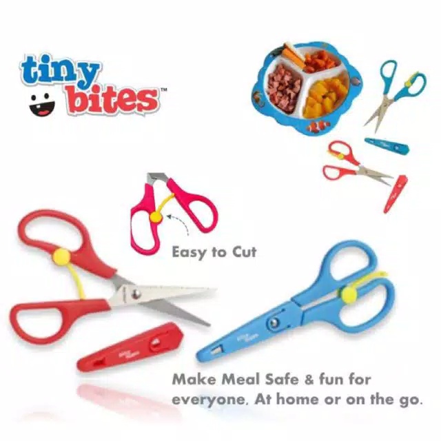 Tiny Bites Food Shears 2pcs Gunting Makanan