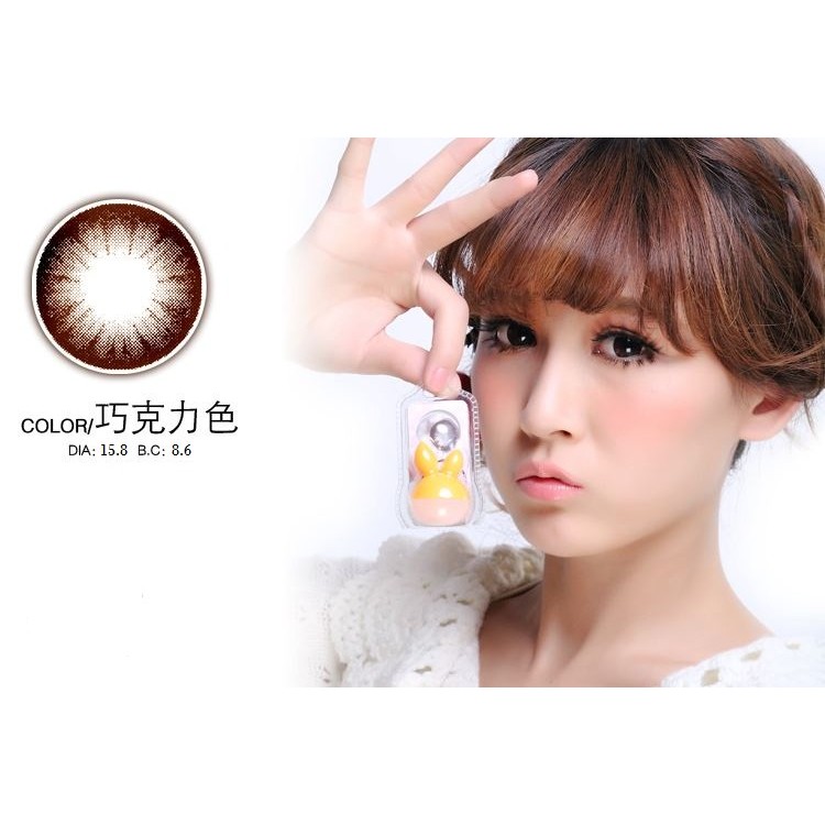 Softlens Baby Color Barbie Pure - Soflen Black dan Choco