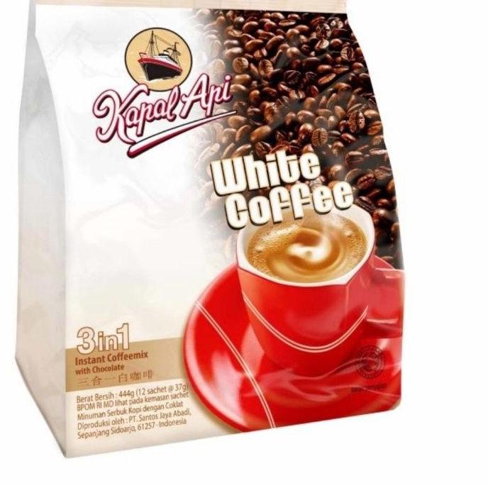 

7.7 SALE Kapal Api White Coffee (isi 12 sachet) 