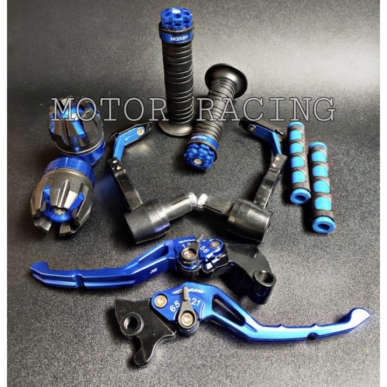 PROGUARD ROBOT BAHAN LOGAM BABET + HANDLE REM NMAX-VIXION-VARIO + HANDGRIP RING + JALU AS + KARET HANDLE REM