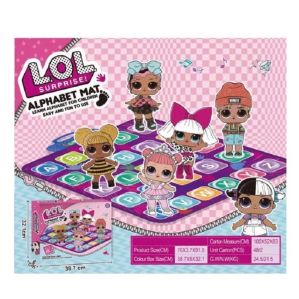 

Mainan Anak LOL Alphabet Mat Dancing Challenge Mainan Edukasi Anak - Tanpa Bubble Diskon