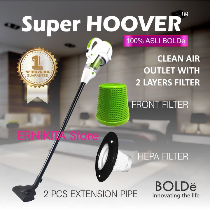 BOLDe SUPER HOOVER 2 IN 1 - Handy Cylone Vacuum Cleaner