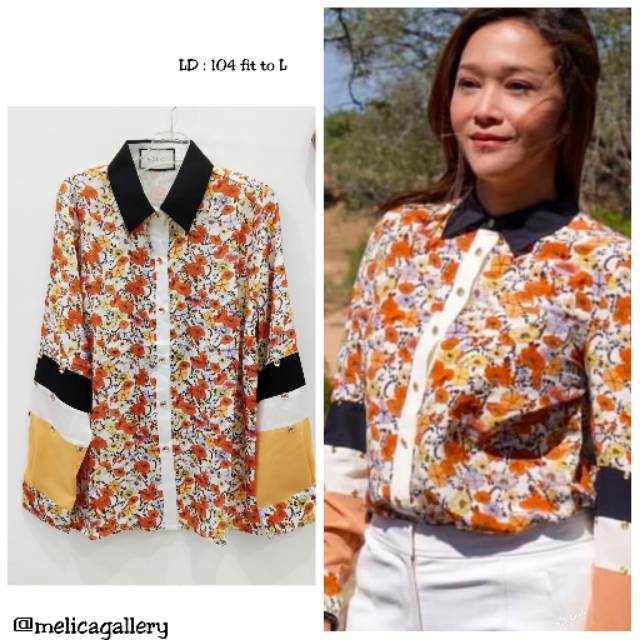 

Kemeja Flower BKK premium ad tag label