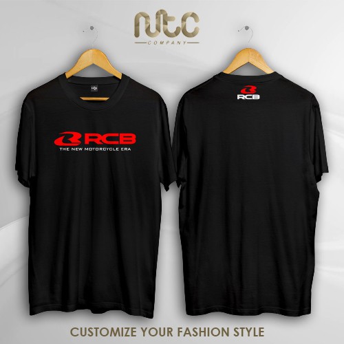 Baju Kaos T-Shirt RCB NEW MOTORCYCLE ERA RACING BOY Original Terbaru - NTC Company