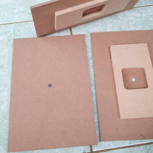 Kayu mdf untuk jam dinding ukuran 20x30x1,6 cm