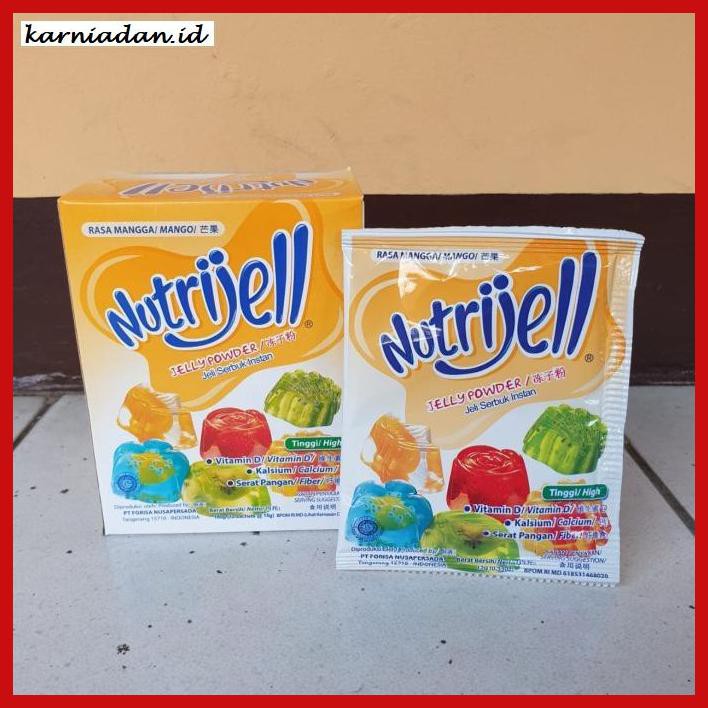 

RAGA-RAGA- SATUAN NUTRIJELL JELLY POWDER RASA MANGGA / MANGO 15 GRAM -GNIDUP-NAHAB.