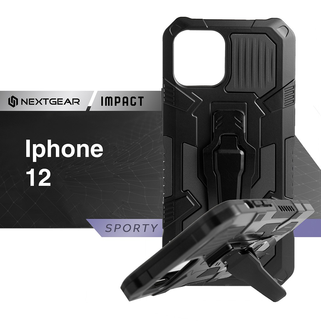 Apple Iphone 12 - Nextgear Impact Protection Armor Case Cover