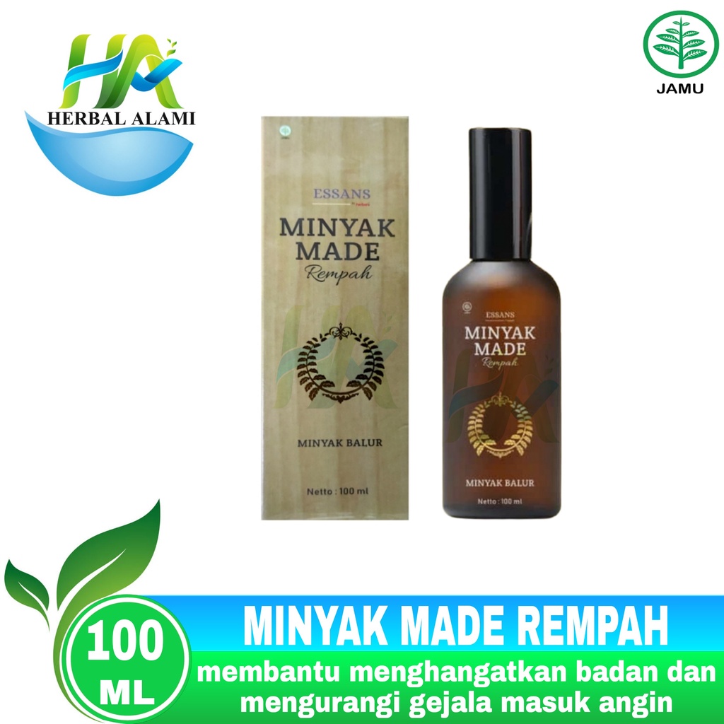 Essans Minyak Made Rempah 100ml - Minyak Balur