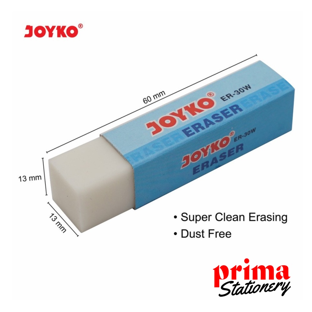 

Penghapus Joyko Panjang Putih / Eraser