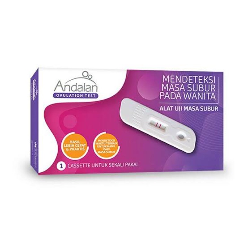 ANDALAN - OVULATION TEST - TES OVULASI ANDALAN - TES KESUBURAN