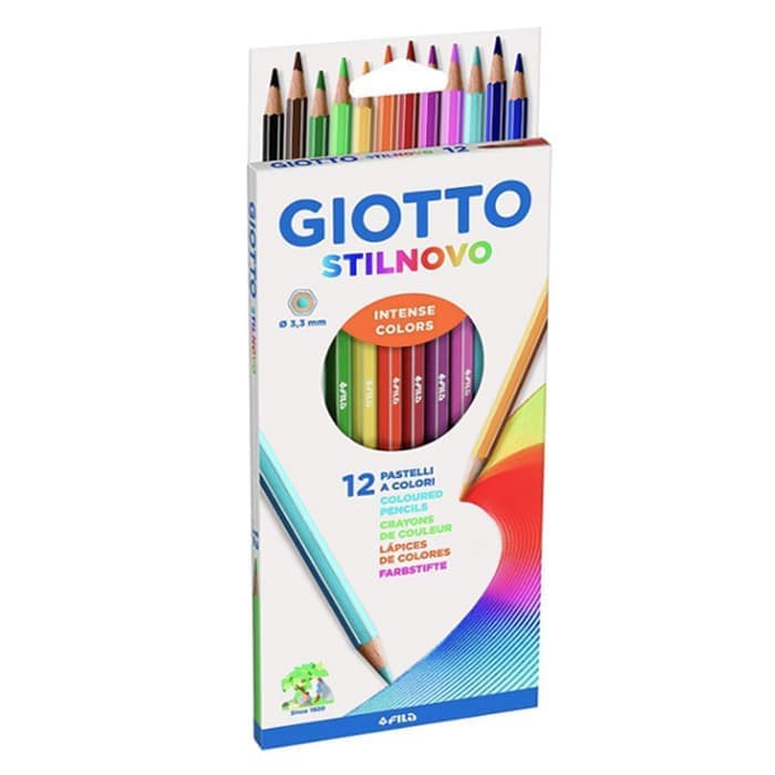 

Giotto Stilnovo Colored Pencils Set 12 / Ref 256500