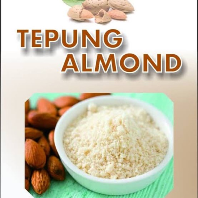 

Tepung almond / bubuk almond repack 100gr