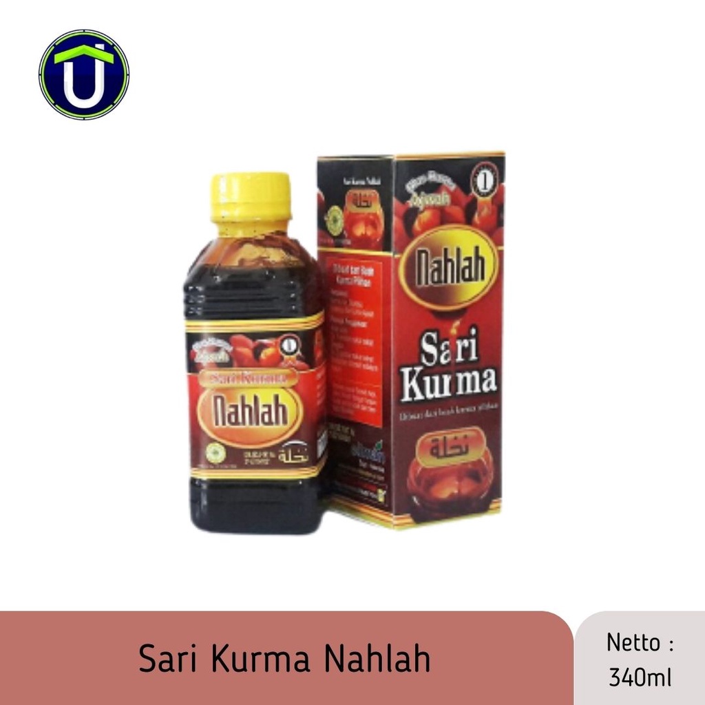 

SARI KURMA NAHLAH PLUS KURMA AJWAH 340 GR