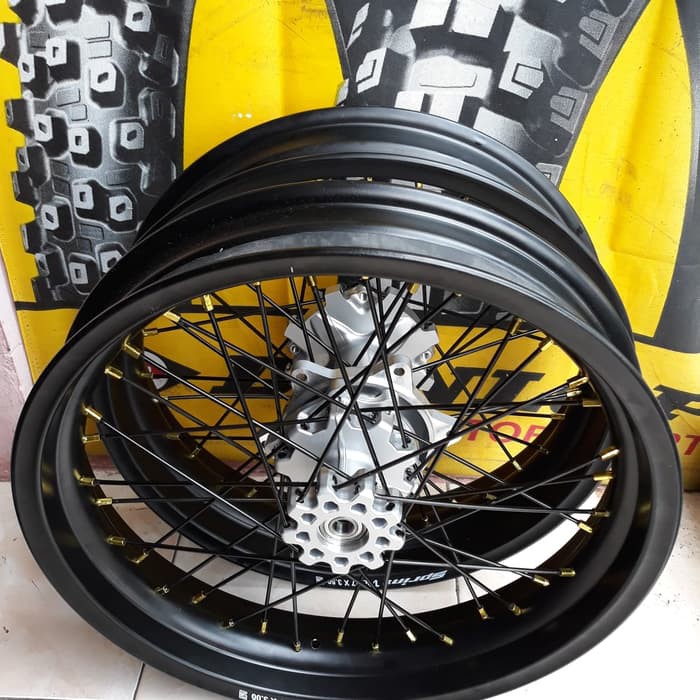 VELG SET SUPERMOTO CRF 150 L