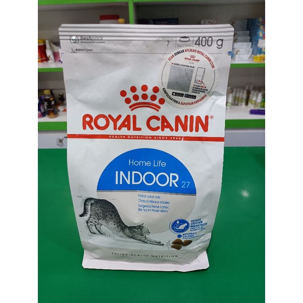 Royal Canin Indoor 27 kemasan 400g / Rc indoor 27