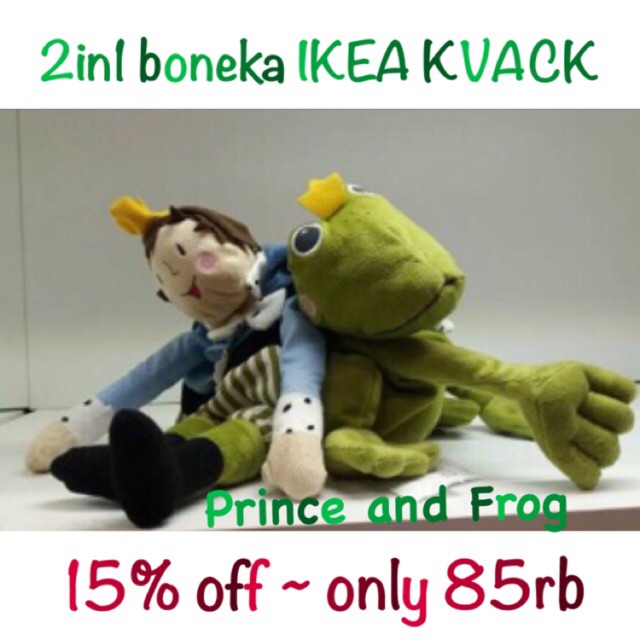 ikea frog prince