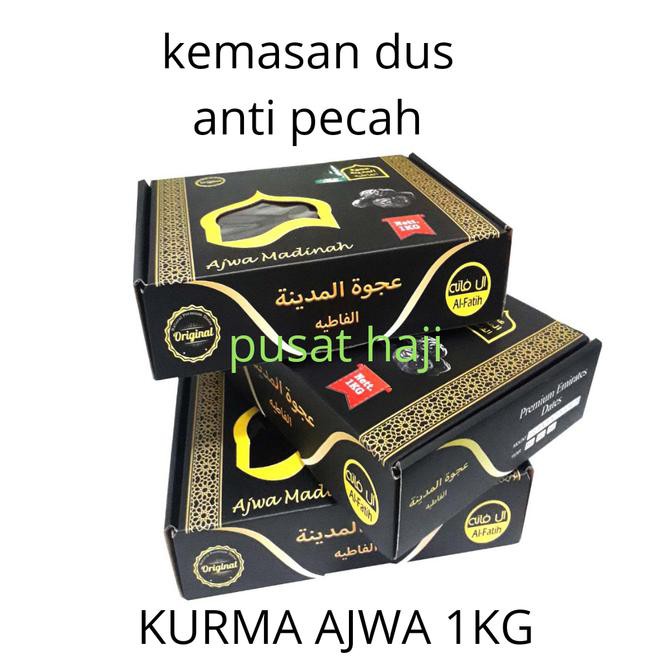 

PROMO MURAH 1KG KURMA AJWA MADINAH/KURMA NABI ASLI ARAB 1 KG Best seller