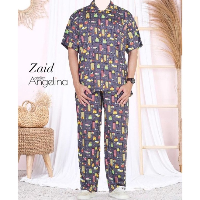 #NEW# PAJAMAS/PIYAMA BUILDING TOWN size S by ATELIER ANGELINA