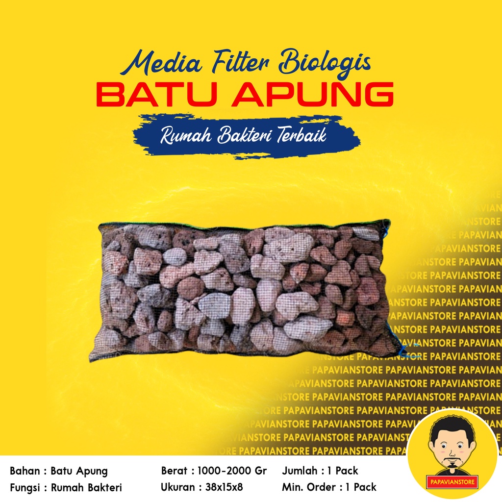 Media Filter Biologis Batu Apung Gombong Pengganti Bio Ball Bioball Rumah Bakteri Alami Setara Crystal Bio Pengurai Amonia Nitrat Super Golf Hitam Bulat Kolam Ikan Hias Koi Koki Aquarium Akuarium Arwana Channa Harga Per 1 Pack P033