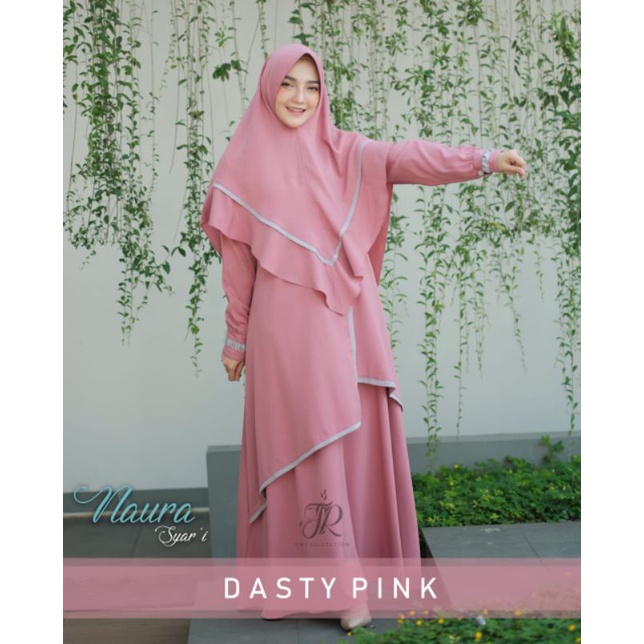 Gamis syari ity crepe premium Naura by JR1