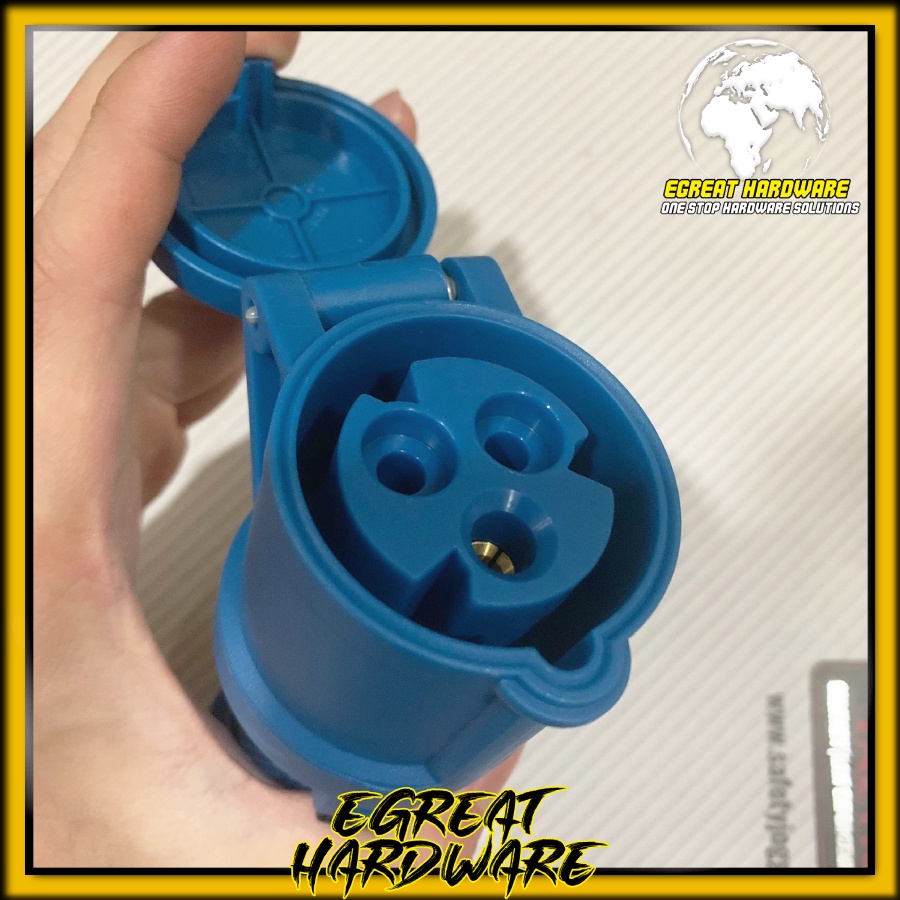 Jual Connector 3 Pin Water Resistant MENNEKES 510 2P+E IP44 | Shopee ...