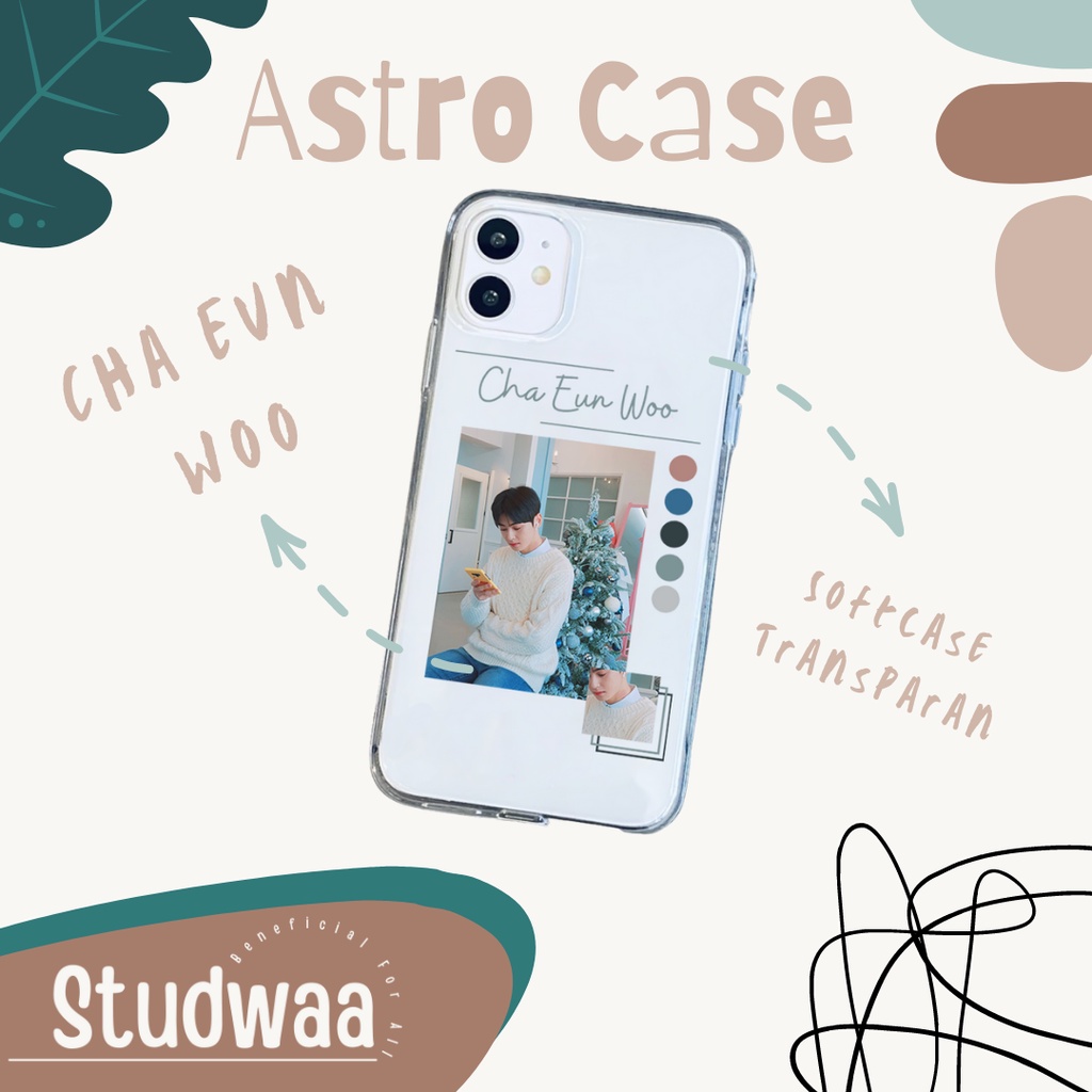 ASTRO Simple Design || Cha Eun Woo || KPop Case Design || Case for IPhone Samsung OPPO VIVO DLL