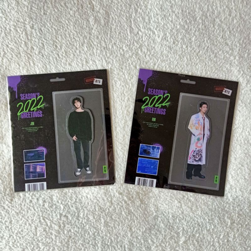 Official Magnet SG22 Jin RM BTS Seaons's Greeting 2022 Seokjin Namjoon